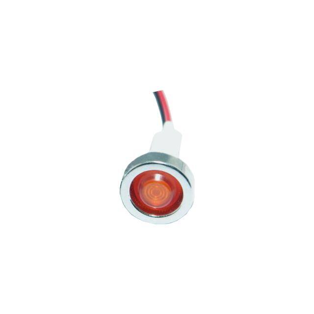 FL1P-10NW-1-Y24V Mallory Sonalert Products Inc.  Panel Indicators Pilot Lights